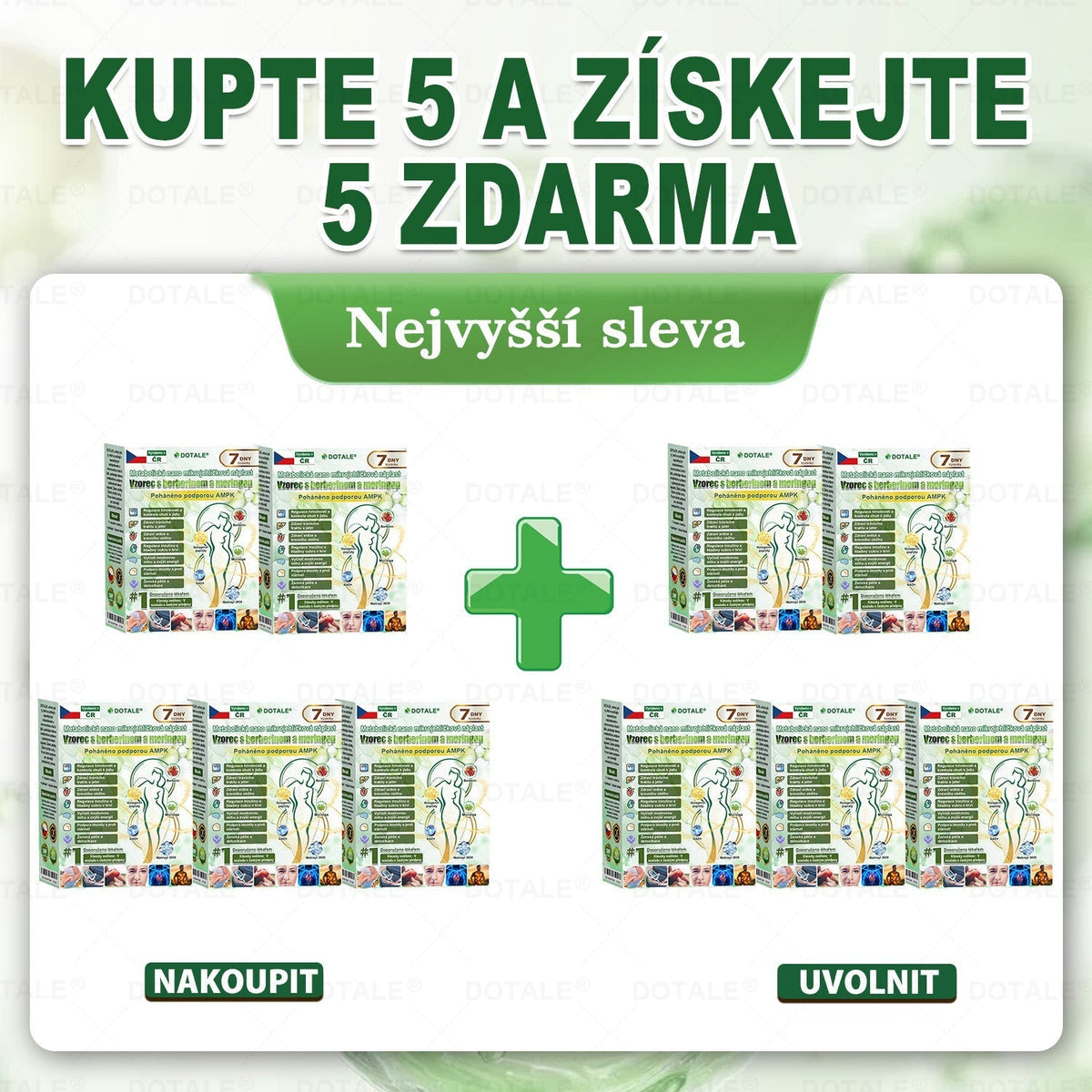 𝑫𝑶𝑻𝑨𝑳𝑬® metabolická nano mikrojehličková náplast 🧑⚕️ (Pouze jednou denně, viditelné výsledky již do 7 dnů!) ✅ Formule Berberin + Moringa, ideální při nadváze, nedokonalostech pokožky, diabetu, spánkové apnoe a kloubních potížích 💥💥