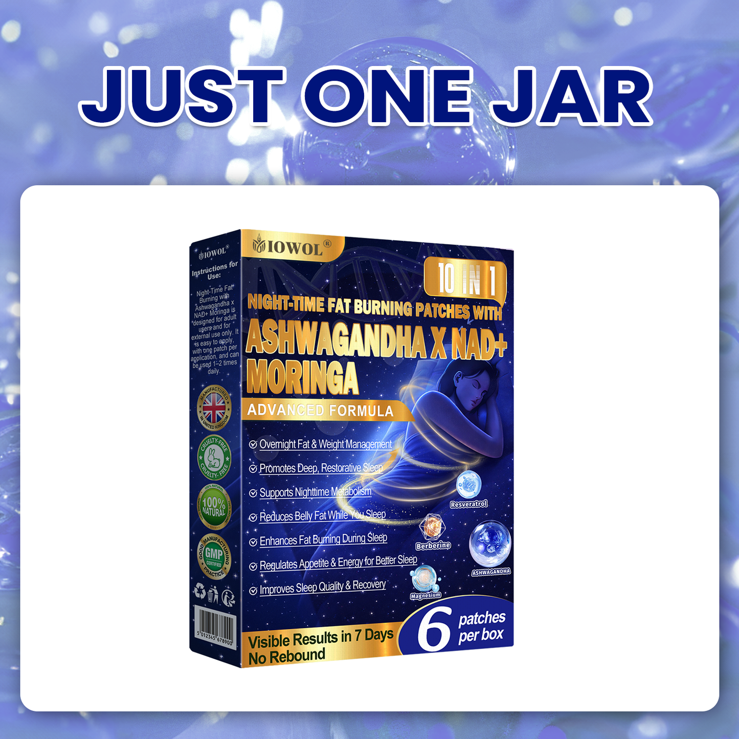 🔥 Want faster results? Add this 90% OFF to accelerate your progress. IOWOL® NIGHT-TIME FAT BURNING PATCHES! ZERO PILLS & ZERO WASTE & ZERO STRUGGLE & 100% RESULTS.