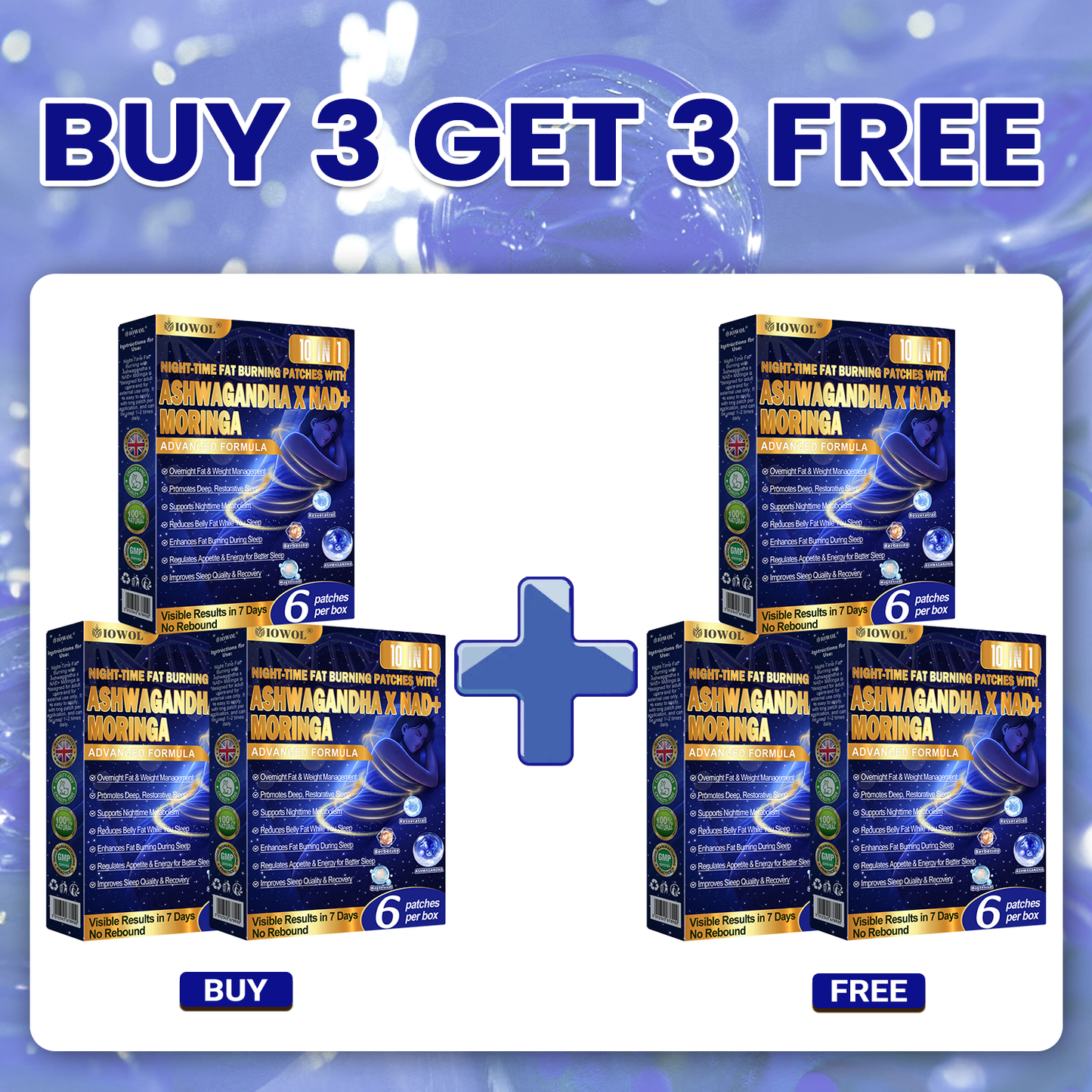 🔥 Want faster results? Add this 90% OFF to accelerate your progress. IOWOL® NIGHT-TIME FAT BURNING PATCHES! ZERO PILLS & ZERO WASTE & ZERO STRUGGLE & 100% RESULTS.