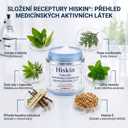 𝐇𝐢𝐬𝐤𝐢𝐧® 2-in-1 Pokročilý bezbolestný krém pro péči o pokožku bez viditelných stop – pro kožní výrůstky, bradavice a viditelné nedokonalosti pokožky